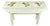 1970s Vintage Arts & Crafts Farmhouse Sunflower Folk Art Painted Pine Bench. For Sale