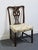 Chippendale High End Solid Mahogany Traditional Chippendale Style Dining Side Chair For Sale - Image 3 of 9