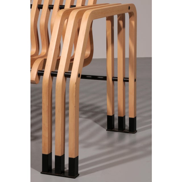 Scheletro Bench by Kari Asikainen for P. O. Korhonen Oy, 1987 For Sale - Image 9 of 13