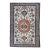 Vintage Persian Ardabil Rug, Hand-Knotted Wool, Geometric Pattern, Ivory & Brick, 8x11 For Sale