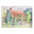 Josie Capstick English Manor House Landscape For Sale