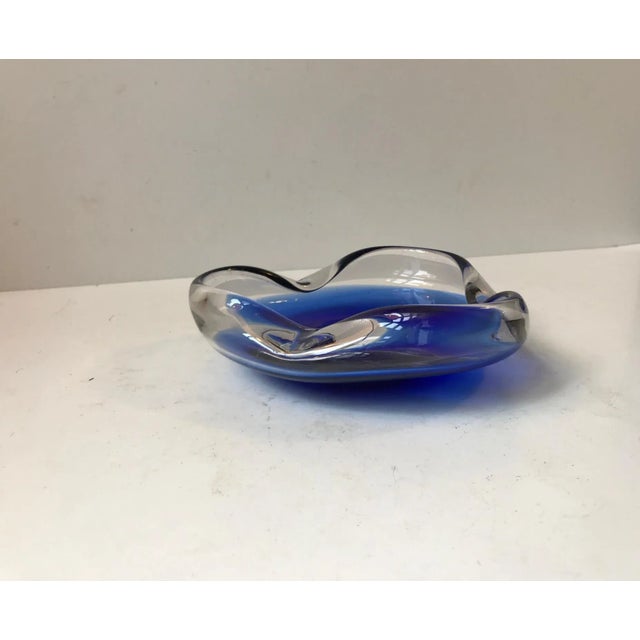 Blue Murano Dish from Seguso, 1970s For Sale - Image 7 of 7