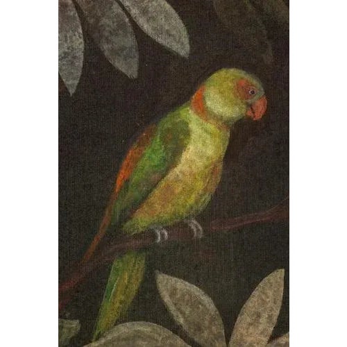 French Artist, Animals on an Exotic Background, Canvas Painting For Sale - Image 5 of 7