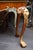 Late 20th Century Regency Style Console Table With Gilt Decorations For Sale - Image 5 of 6