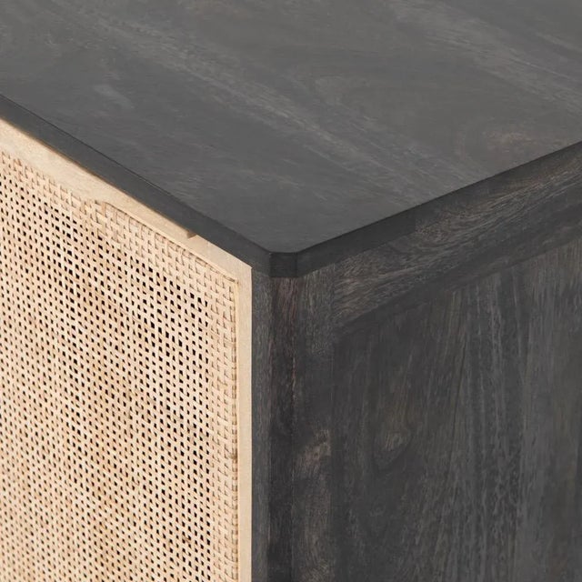 Four Hands Sydney Right Nightstand, Black Wash For Sale - Image 11 of 13