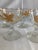 Glass Vintage Golden Leaves Glasses, Set of 8 For Sale - Image 7 of 10