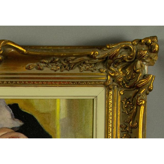 After Lucian Freud, Reclining Female Nude, 20th Century, Oil on Board For Sale - Image 6 of 9