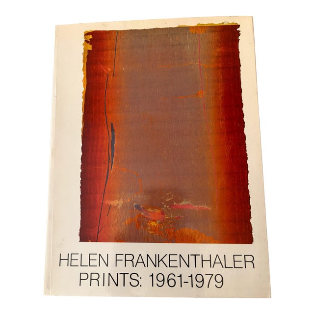 Helen Frankenthaler Prints: 1961-1979 First Edition Soft Cover For Sale