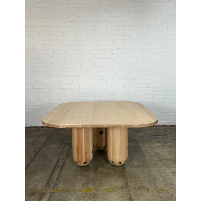 Not Yet Made - Made To Order Dug Trio Table in Maple For Sale - Image 5 of 11