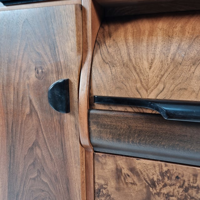 Art Deco Bar Cabinet by Jindrich Halabala for Up Závody, 1940s For Sale - Image 6 of 12