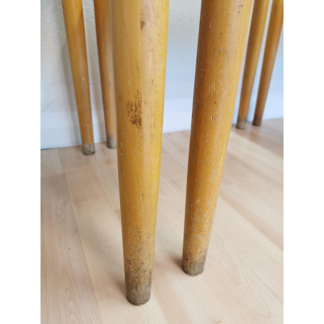 Vintage Dining Chairs by Miroslav Navratil, Former Czechoslovakia, 1970s, Set of 4 For Sale - Image 6 of 18