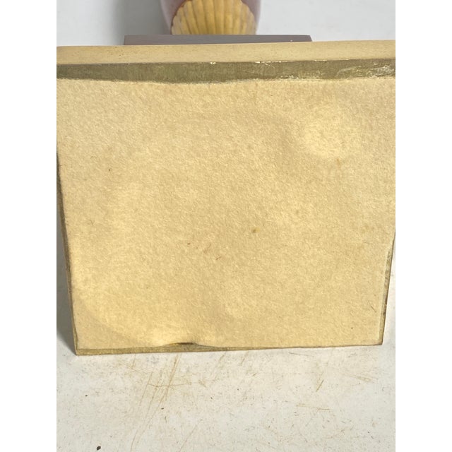 1970s Table Lamp in Crackle Resin Fractal and Gilt Metal, France, 1970 For Sale - Image 5 of 14