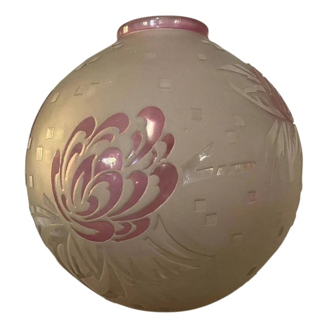 Important Art Nouveau Vase After Delatte Nancy, 1890s For Sale