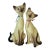 1950s Mid-Century Modern Siamese Cats Salt and Pepper Shakers Japan For Sale