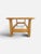 1970s Brutalist Coffee Table in Oak, Belgium, 1970s For Sale - Image 5 of 8