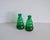 Green Glass Vases by Edvin Ollers for Limmareds Glasbruk, Sweden, 1940s, Set of 2 For Sale - Image 3 of 7
