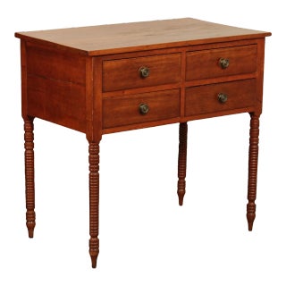 Antique 19th C. American Sheraton Four Drawer Server For Sale