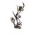 Artisan Metal Sea Turtle Sculpture Coastal Reef Statue Ocean Fish 19" 4.5 LBS For Sale