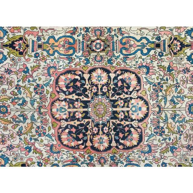 1900 - 1909 Early 20th Persian Sarouk Farahan Rug For Sale - Image 5 of 16