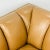 Metal 1970s Channeled Leather Sofa by Metropolitan For Sale - Image 7 of 12