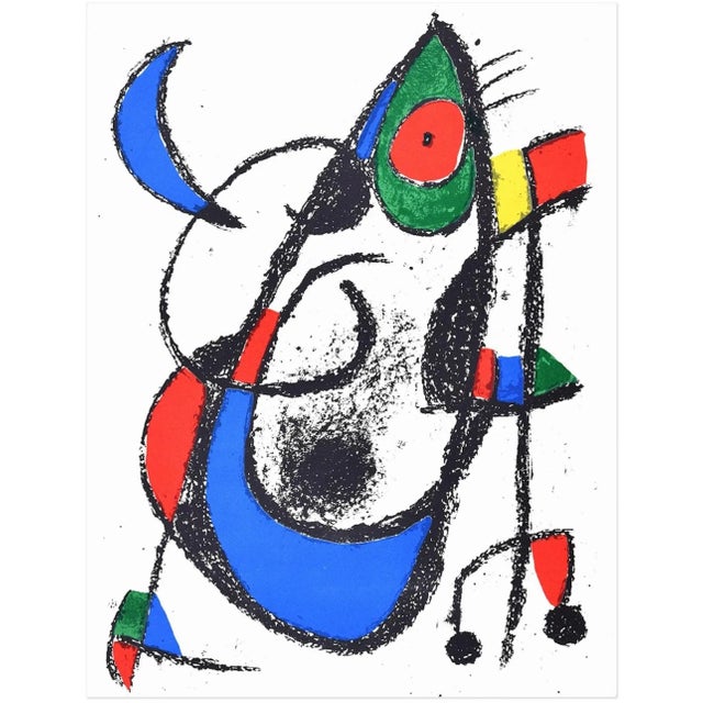 Original Lithograph XI is an amazing color lithograph on paper, realized in 1974 by Joan Miro for the second volume of his...