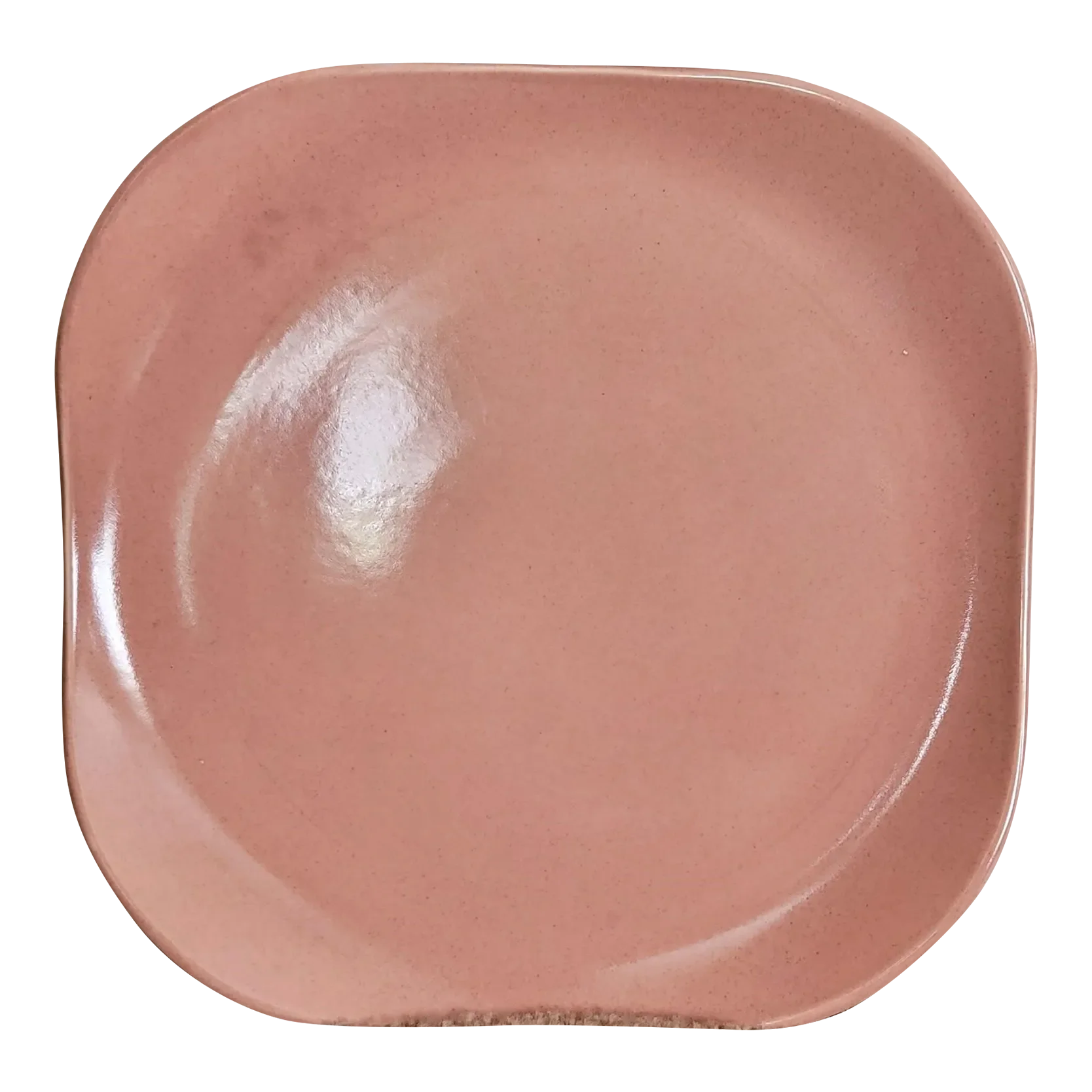 食器 Russel Wright Platter Mid Century Russel Wright Pottery Coral Pink American Modern