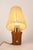 Small Cherrywood Table Lamp with Fabric Shade by Rupert Nikoll, Vienna, Austria, 1950s For Sale - Image 4 of 13
