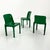 Green Selene Chair by Vico Magistretti for Artemide, 1970s, in Good conditions. Designed 1970 to 1979 This piece has an...