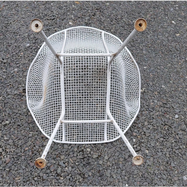 Mid-Century Modern 1950s Woodard Sculptura Arm Chairs a Pair Unmarked For Sale - Image 3 of 9