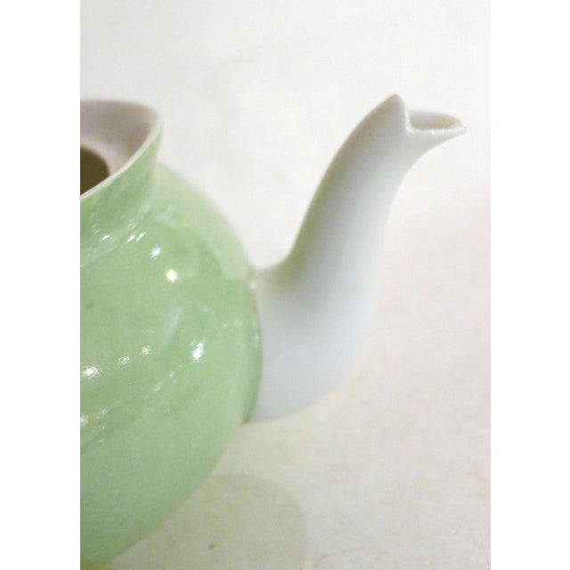 Small Antique Porcelain Teapot by Jean Pouyat, Limoges, France, 1890s For Sale - Image 10 of 13
