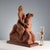 Terracotta sculpture. Signature, date, and title engraved on both sides at the bottom. José Pizzo, the name adopted by...