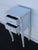 Shabby Chic French Early 1900s Shabby Chic Distressed Painted Nightstand Side End Table 6401 For Sale - Image 3 of 11