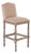 Aria Bar Stool - Linen Cotton / Oak Frame For Sale