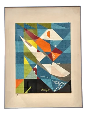 Key Largo Tapestry in Limited Edition by Mathieu Matégot