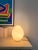 Egg Lamp in Smoked Glass, 1970s For Sale - Image 3 of 3