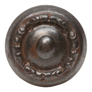Antique Reading Cast Iron Elba Passage Door Knob For Sale