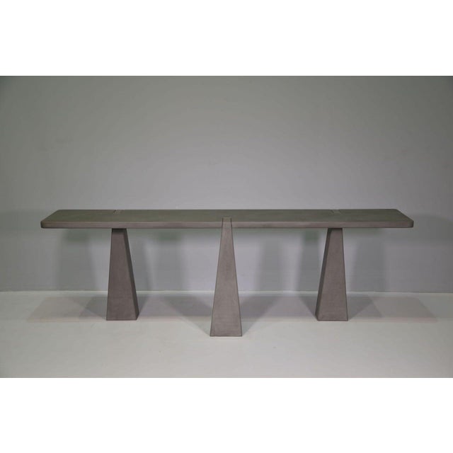Inca Console Table by Angelo Mangiarotti for Skipper, 1978 For Sale - Image 10 of 10