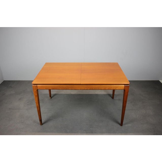 Extendable Dining Table attributed to Drevotvar, 1970s For Sale - Image 3 of 16