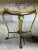 Brass Vintage Brass Suzani Foot Stool For Sale - Image 8 of 13
