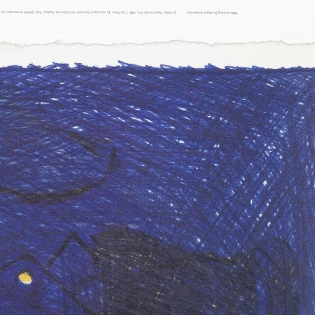 Homage to Van Gogh Poster after Jan Fabre, 1990 For Sale - Image 4 of 6