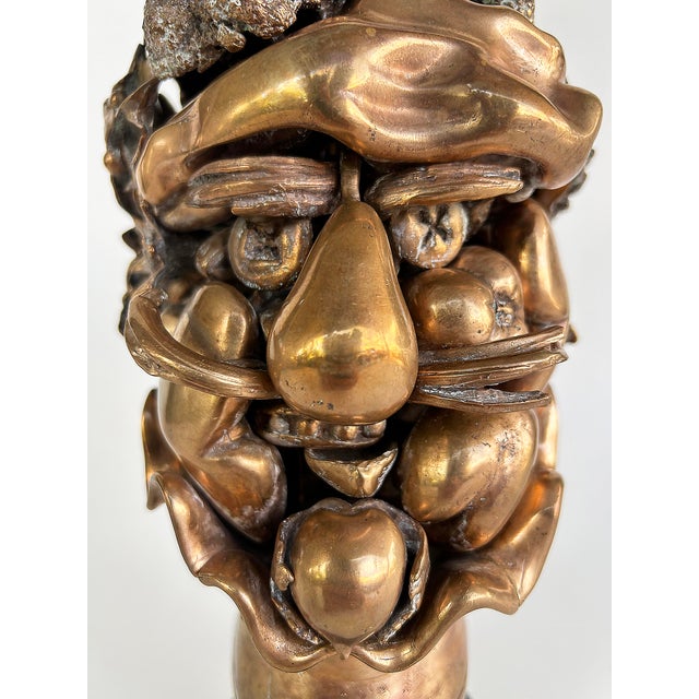 1970s Miguel Ortiz Berrocal Sculpture "Homage to Arcimboldo" Signed, #601 Edition 100 For Sale - Image 14 of 14