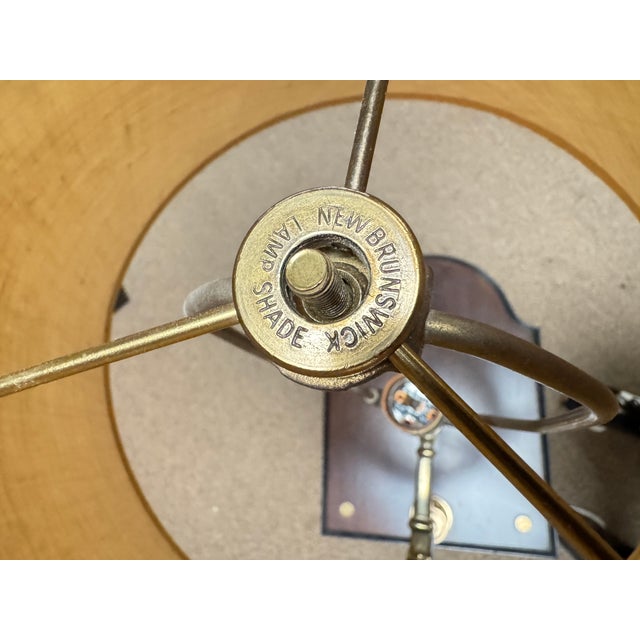 Vintage Styled After Stiffel Two Tier Table Reading Lamp For Sale - Image 10 of 16