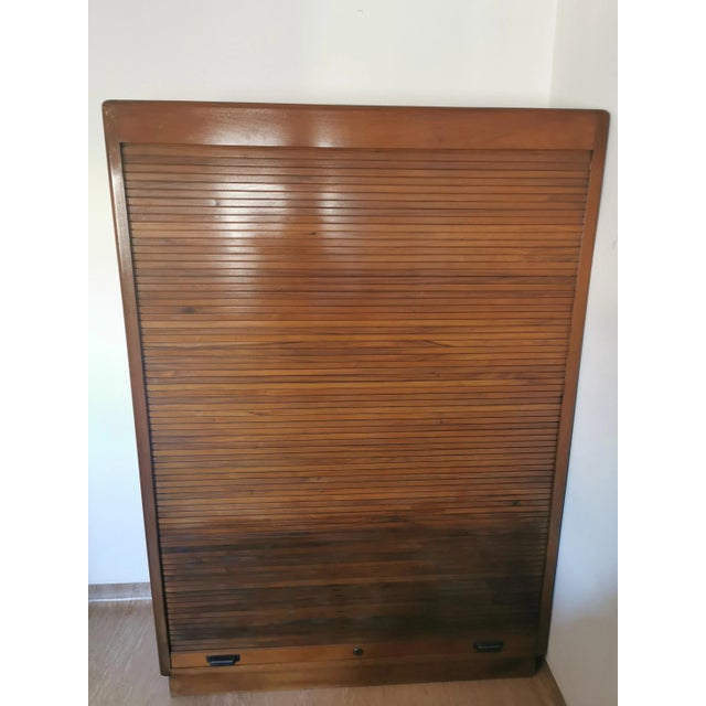 Wood Office Cabinet, 1960s For Sale - Image 7 of 18