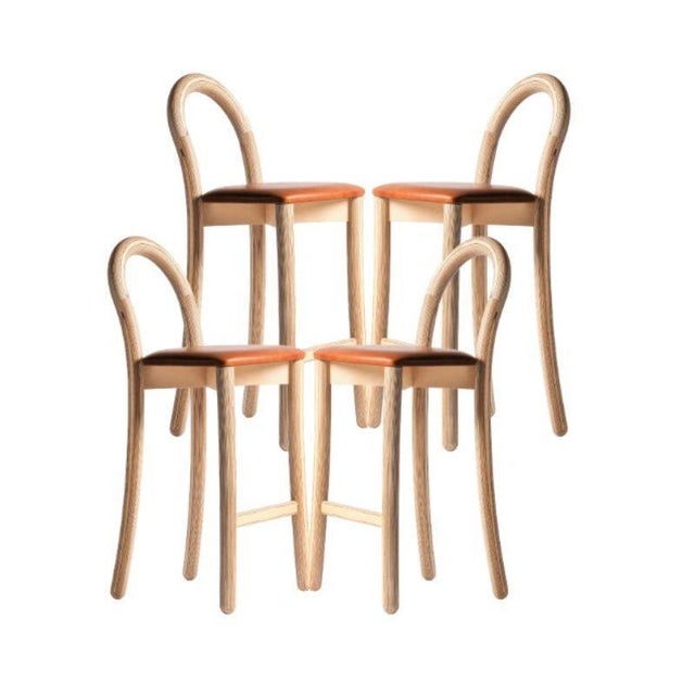Goma Bar Chairs by Made by Choice, Set of 4 For Sale - Image 14 of 15