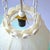 Farmhouse White Acrylic Modular Hanging Light Small Chandelier, Ukraine, 1970s For Sale - Image 15 of 16