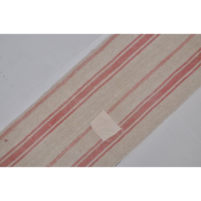 1960s Vintage Anatolian Hemp Kilim Rug For Sale - Image 5 of 10