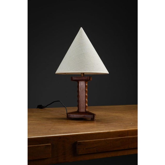 Amsterdam School Table Lamp, 1920s For Sale - Image 9 of 9