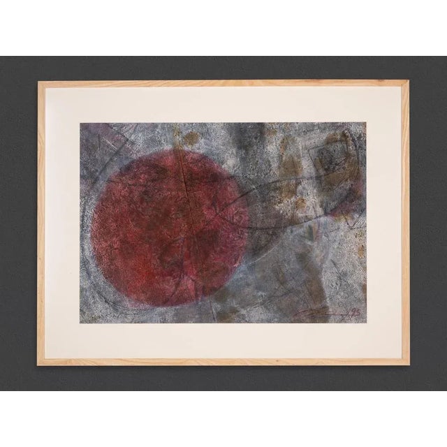 Flight in the Sun, Mixed Media on Paper For Sale - Image 10 of 10