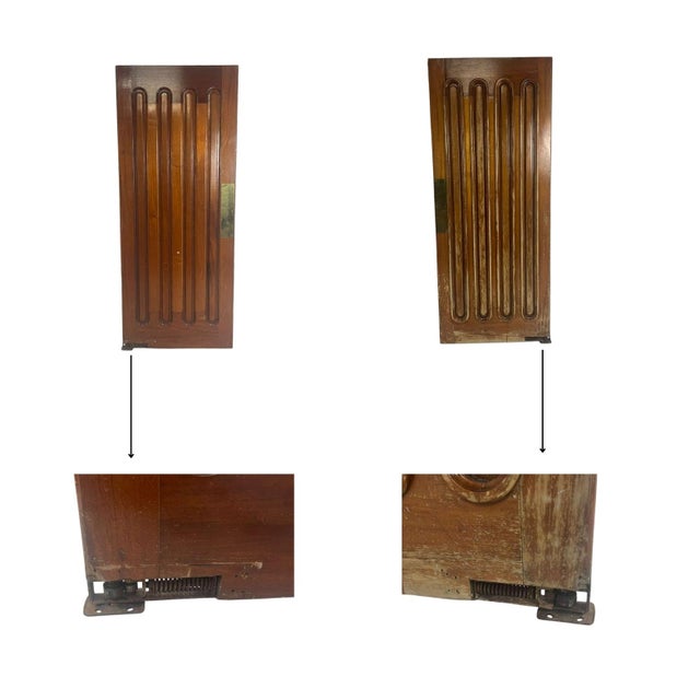1960s MCM Interior Swing Door For Sale - Image 5 of 8
