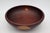 American Large Vintage Turned Mahogany Bowl For Sale - Image 3 of 6